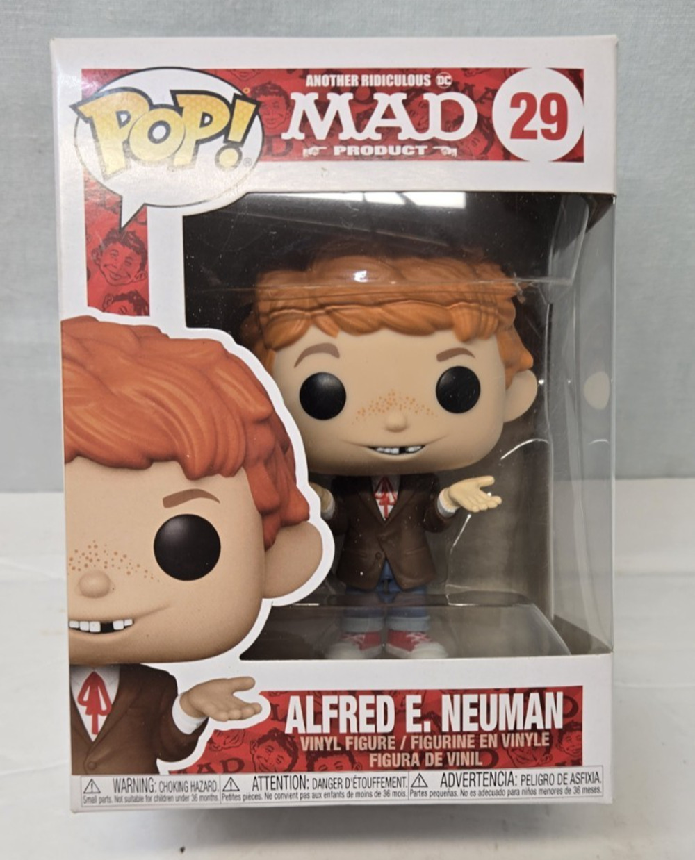 Funko Pop! MAD Magazine Alfred E. Neuman # 29 Vinyl Figure